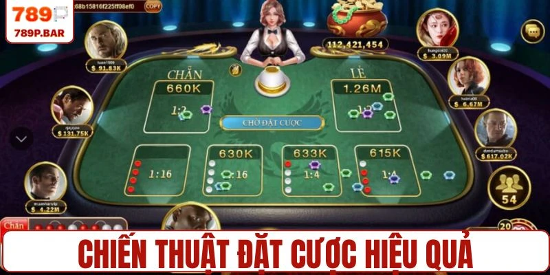 Áp dụng chiến lược vào quá trình cược